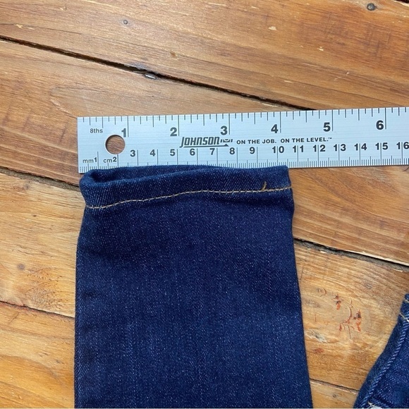 LEVIS Mile high super skinny dark blue size 25 stretchy denim - Picture 8 of 11